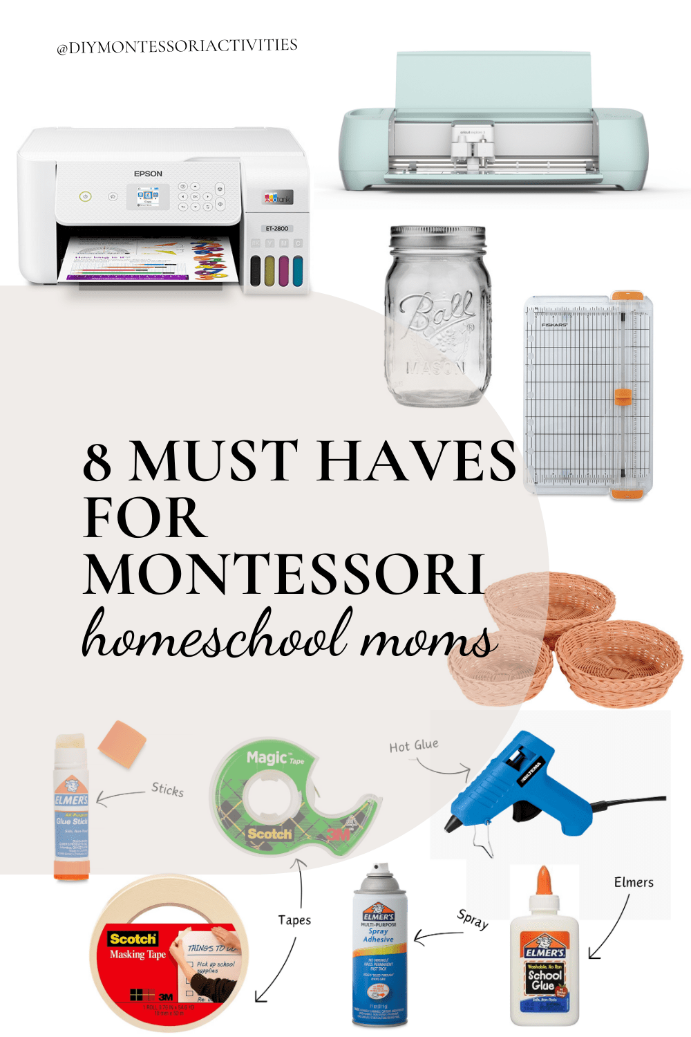 8 Must Have Montessori Homeschool Materials and Tools – Get Ready for Easy Montessori DIY Activities